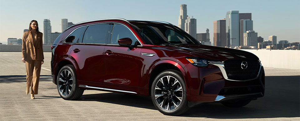 Sneak Peek of the 2024 Mazda CX-90